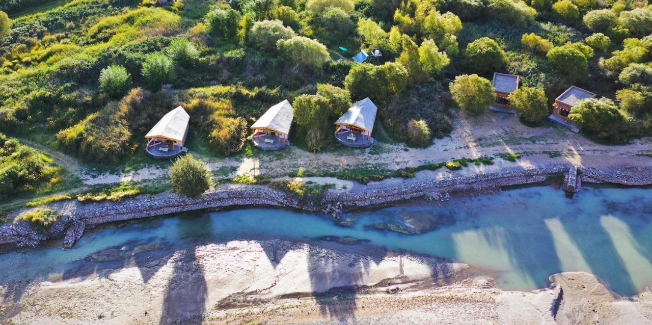 The Indus River Camp Λεχ Εξωτερικό φωτογραφία